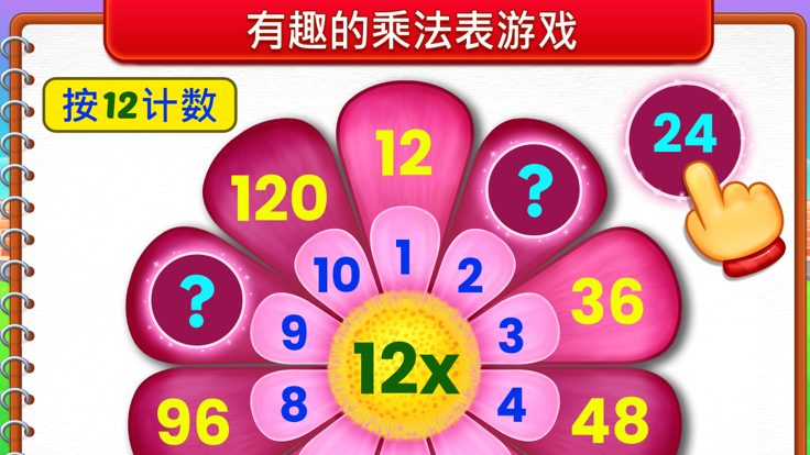 儿童乘法数学