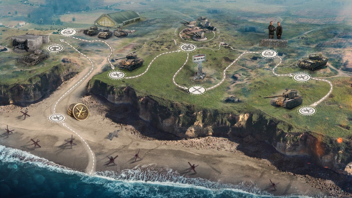 重返奥马哈海滩,《坦克世界》推出诺曼底纪念活动 重返奥马哈海滩,《坦克世界》推出诺曼底纪念活动